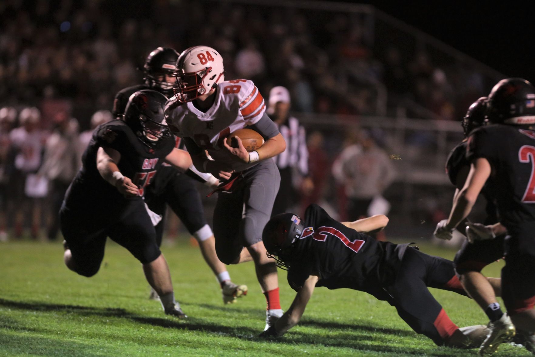 GHV football vs Forest City - Van Dusseldorp, Tusha, Snyder